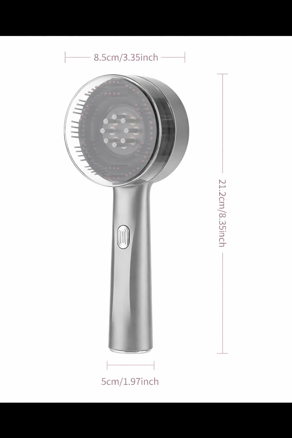 Electric Red Light Scalp Massager for Hair Growth & Scalp Care